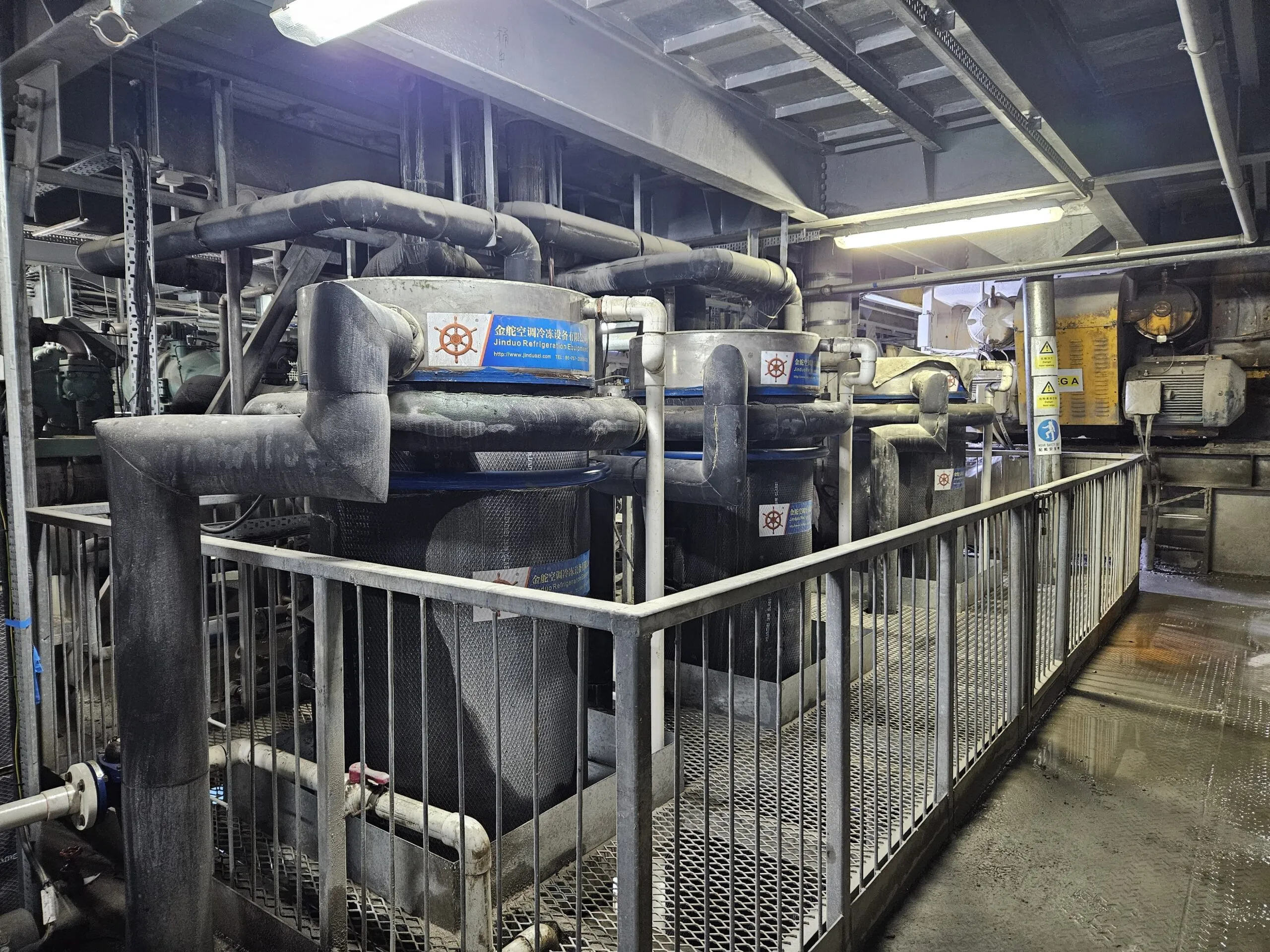 Industrial process cooling project equipment