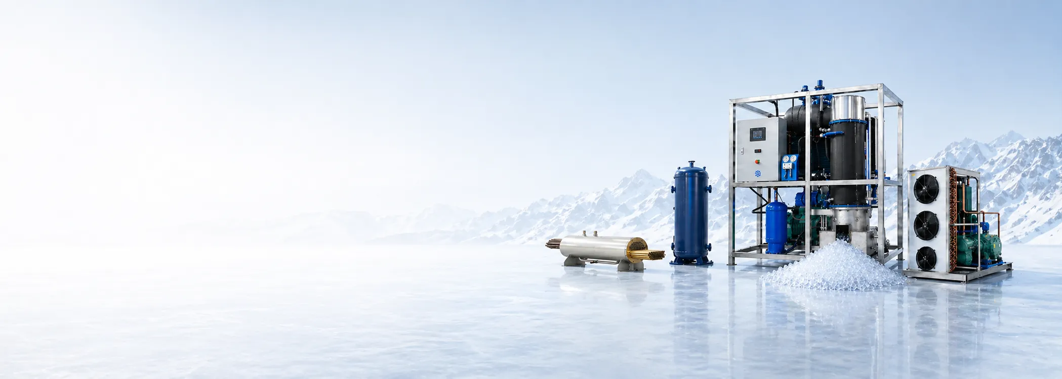 Industrial refrigeration equipment