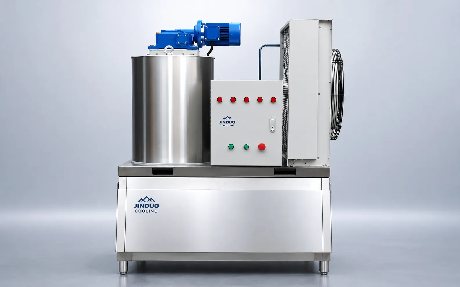 Flake ice machine