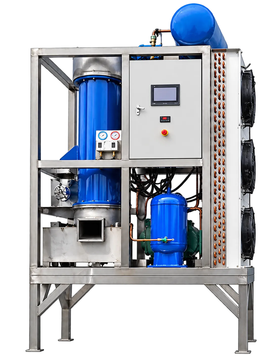 Industrial ice machines